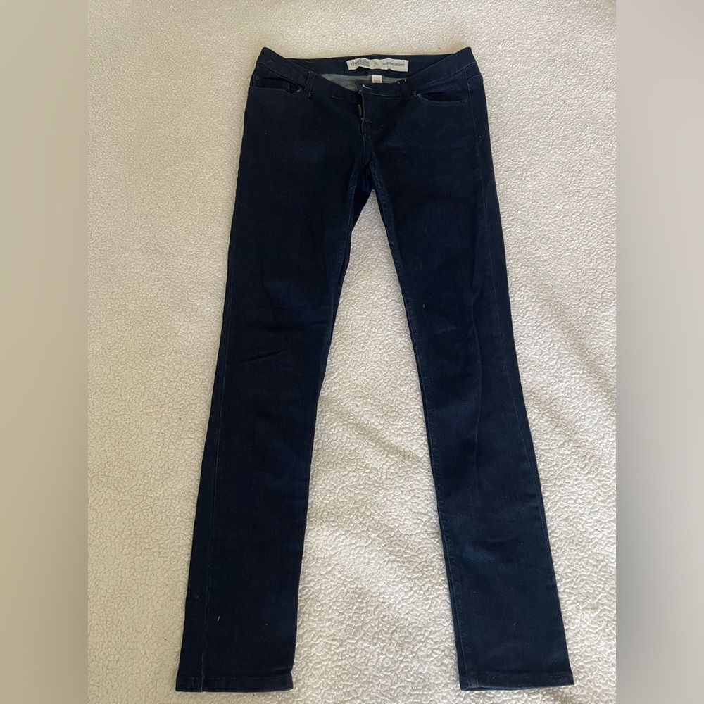 Tall Charlotte Russe Dark Blue Skinny Jeans
